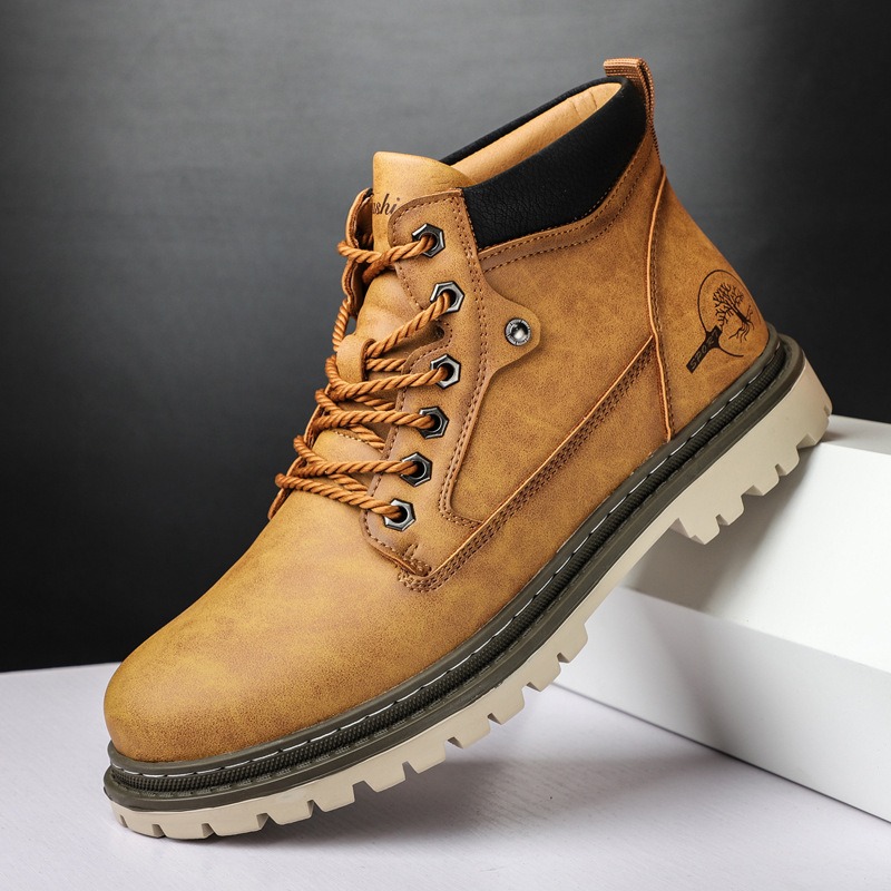 Men'S Shoes Hoka Sale - Men's Boots High-Top Casual Shoes Autumn