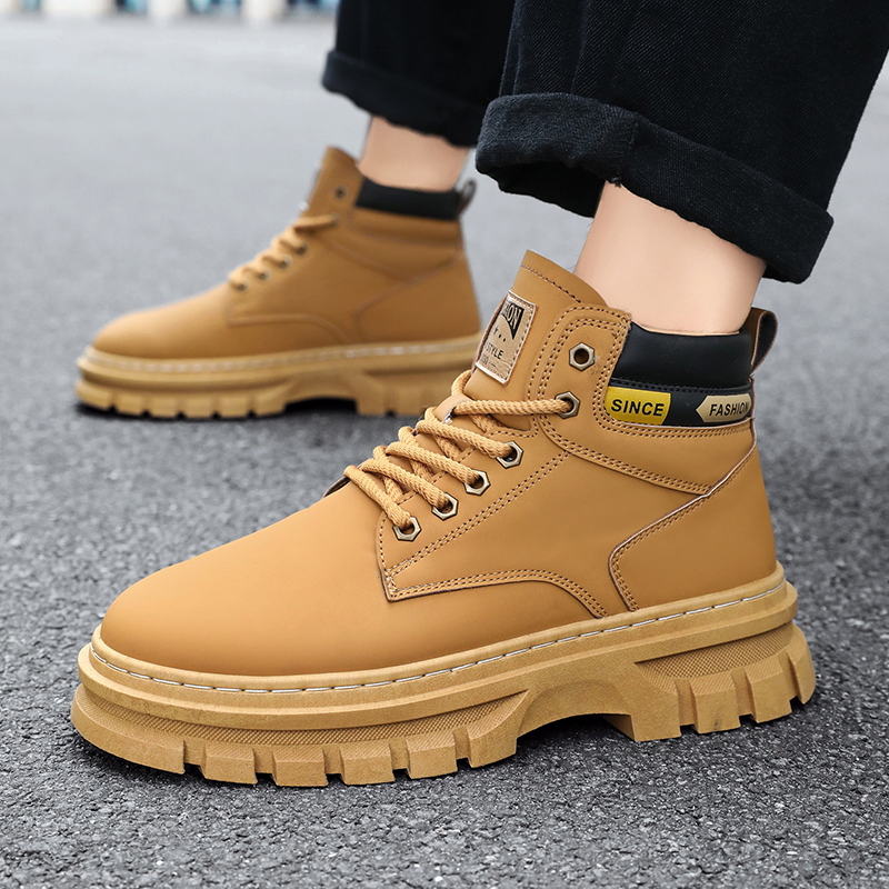 Fashion Leather Men Boots Wint - Men'S Shoes Hey Dude recension och pris