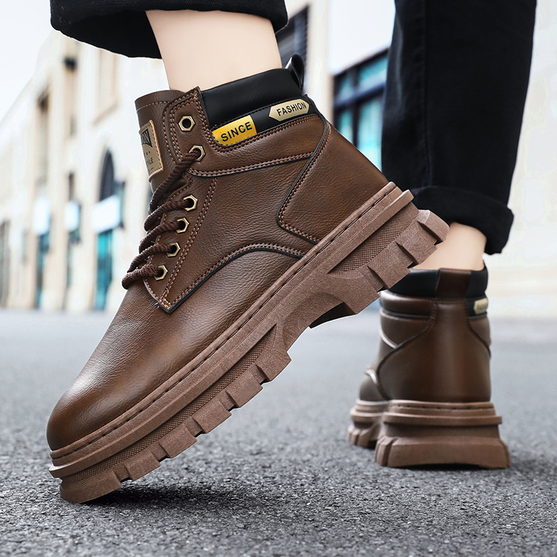 Fashion Leather Men Boots Wint - Men'S Shoes Hey Dude recension och pris