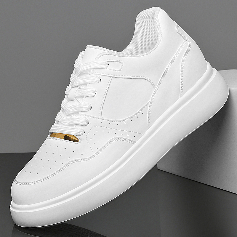 Men Solid Faux Leather Skate S - Men'S Shoes Hey Dude recension och pris