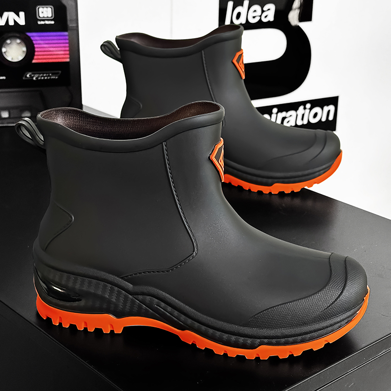 Men's Rain Boots Outdoor Wear- - Men'S Shoes Water Resistant recension och pris
