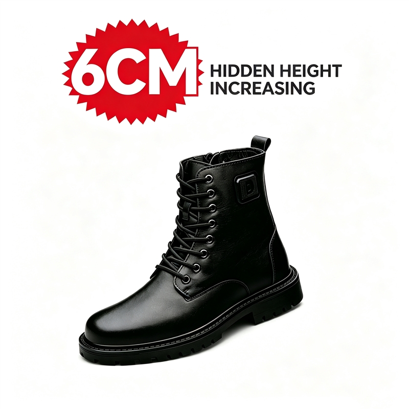 Men 6cm Hidden Height Increasi - Men'S Shoes Increase Height recension och pris